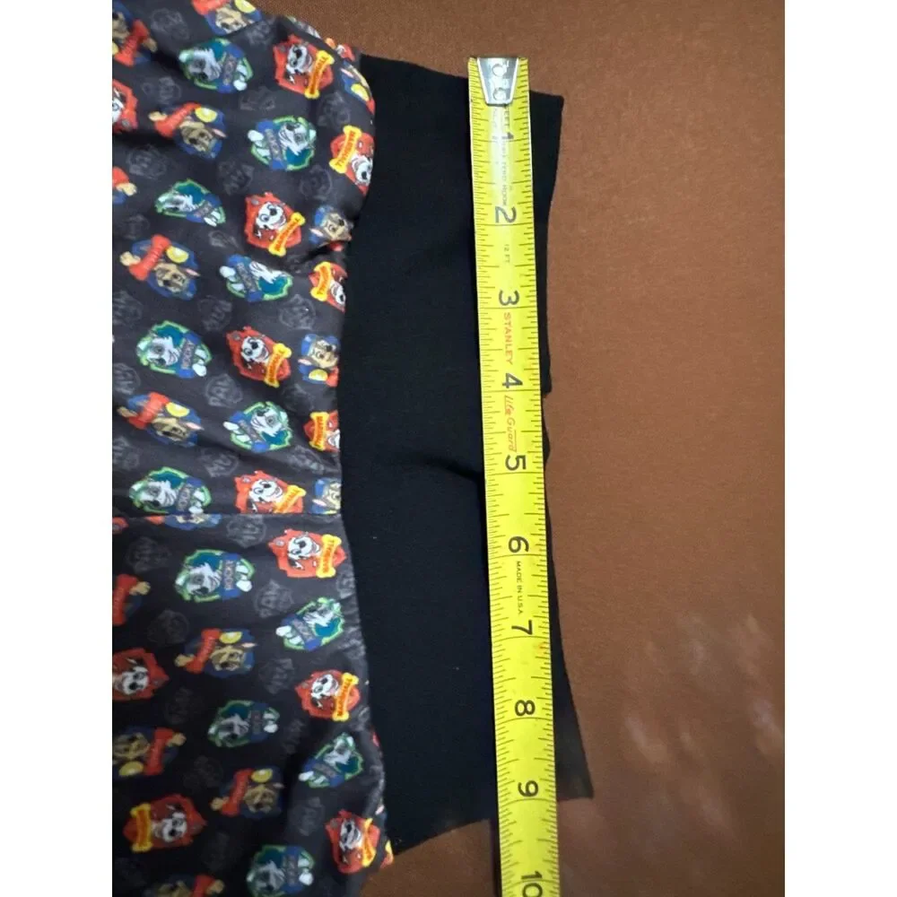 3-4T Pants Joggers Double Brushed Polyester Slim Waist Fit Homemade Paw Patrol